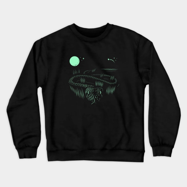 Snake in the Grass Crewneck Sweatshirt by BurchCreativeDesign